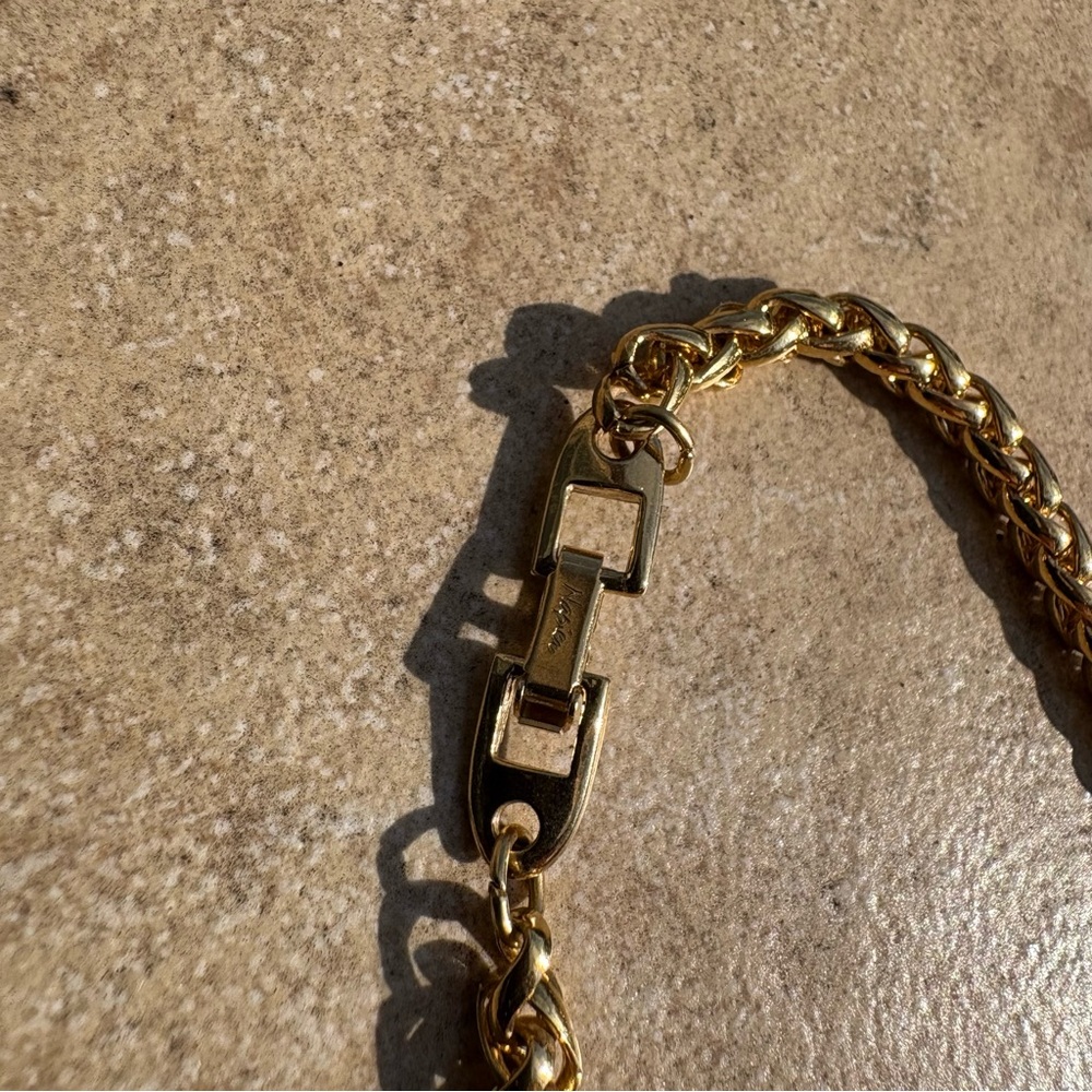 Elegant Mens Gold Plated Chain Necklace - Picture 4 of 7